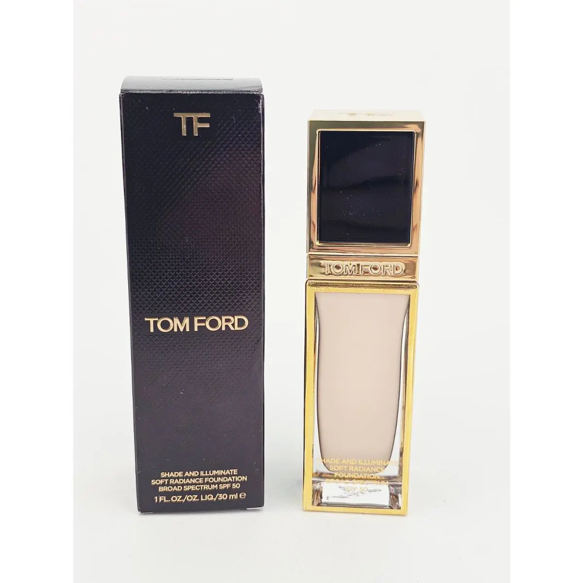 Tom Ford TF Shade Illuminate Spf 50 Soft Radiance Foundation 0.1 Cameo 1 oz