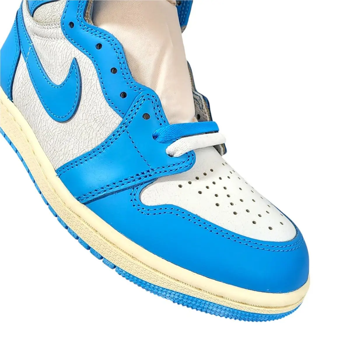 Nike shoes - Air Jordan 1 - Air - DZ5485-402 - Blue, Manufacturer: Dark Powder Blue/Dark Powder Blue/Sail 12