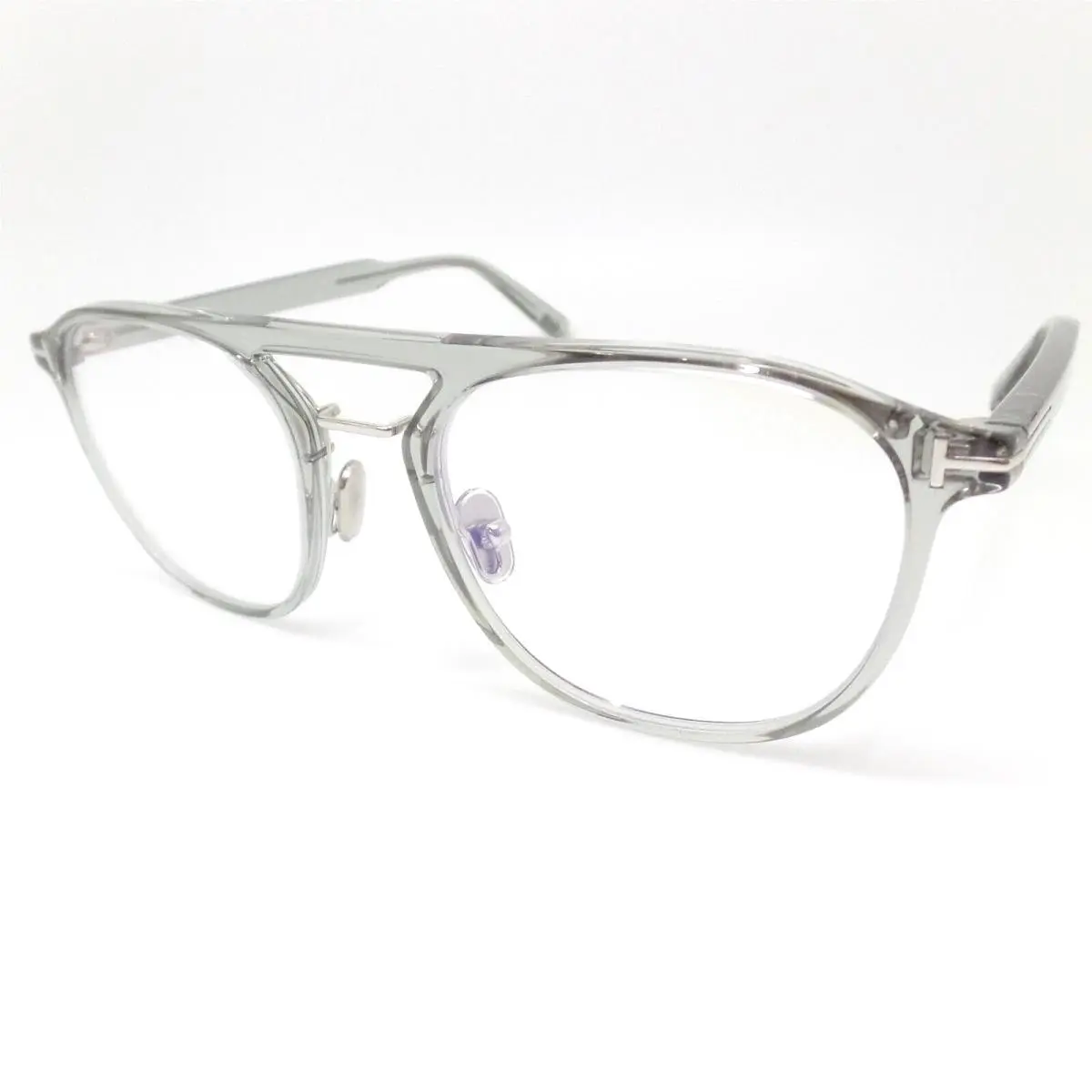 Tom Ford TF 5982-b 020 Grey 52mm Blue Block Frames