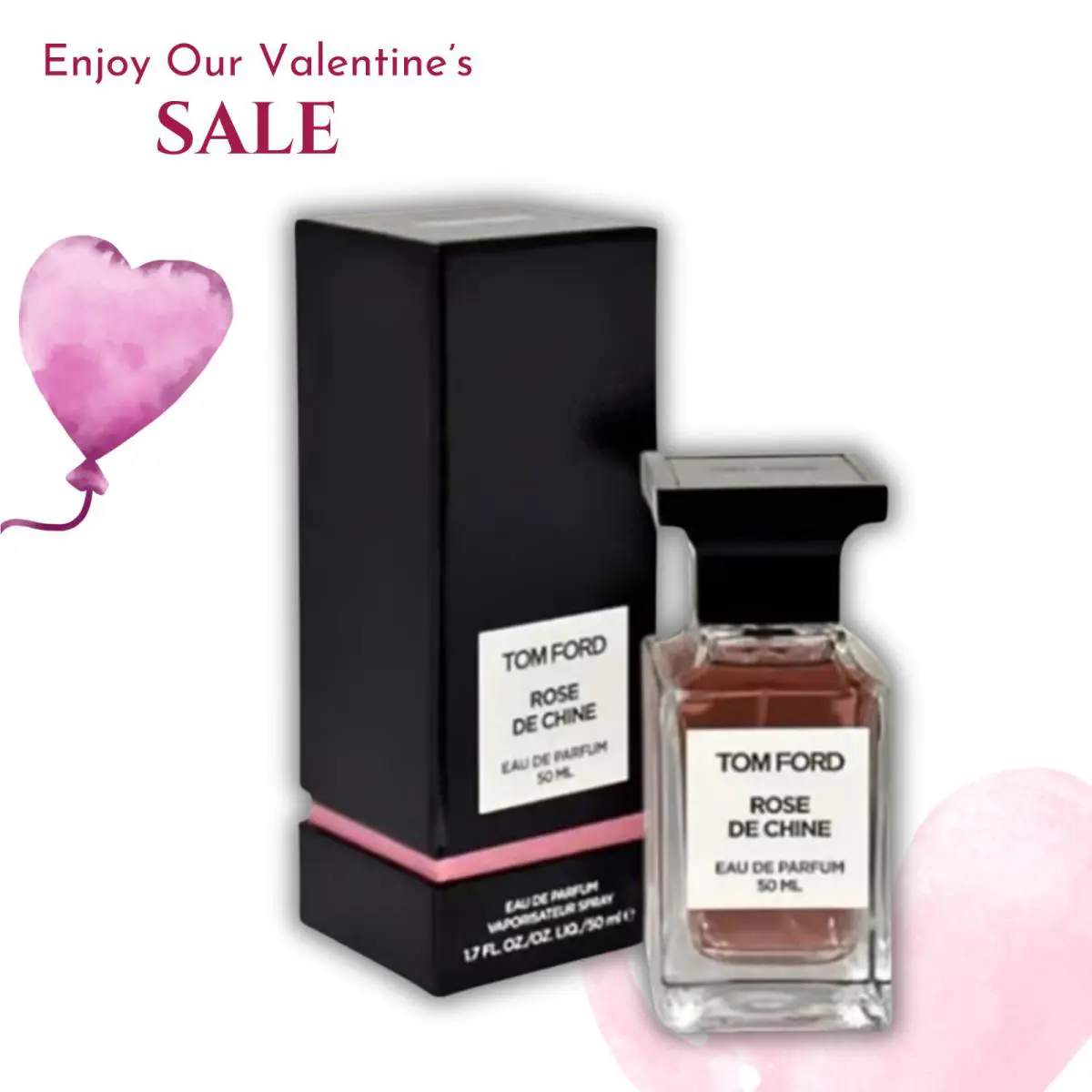 Tom Ford Rose De Chine Eau De Parfum Spray Unisex 1.7oz / 50ml