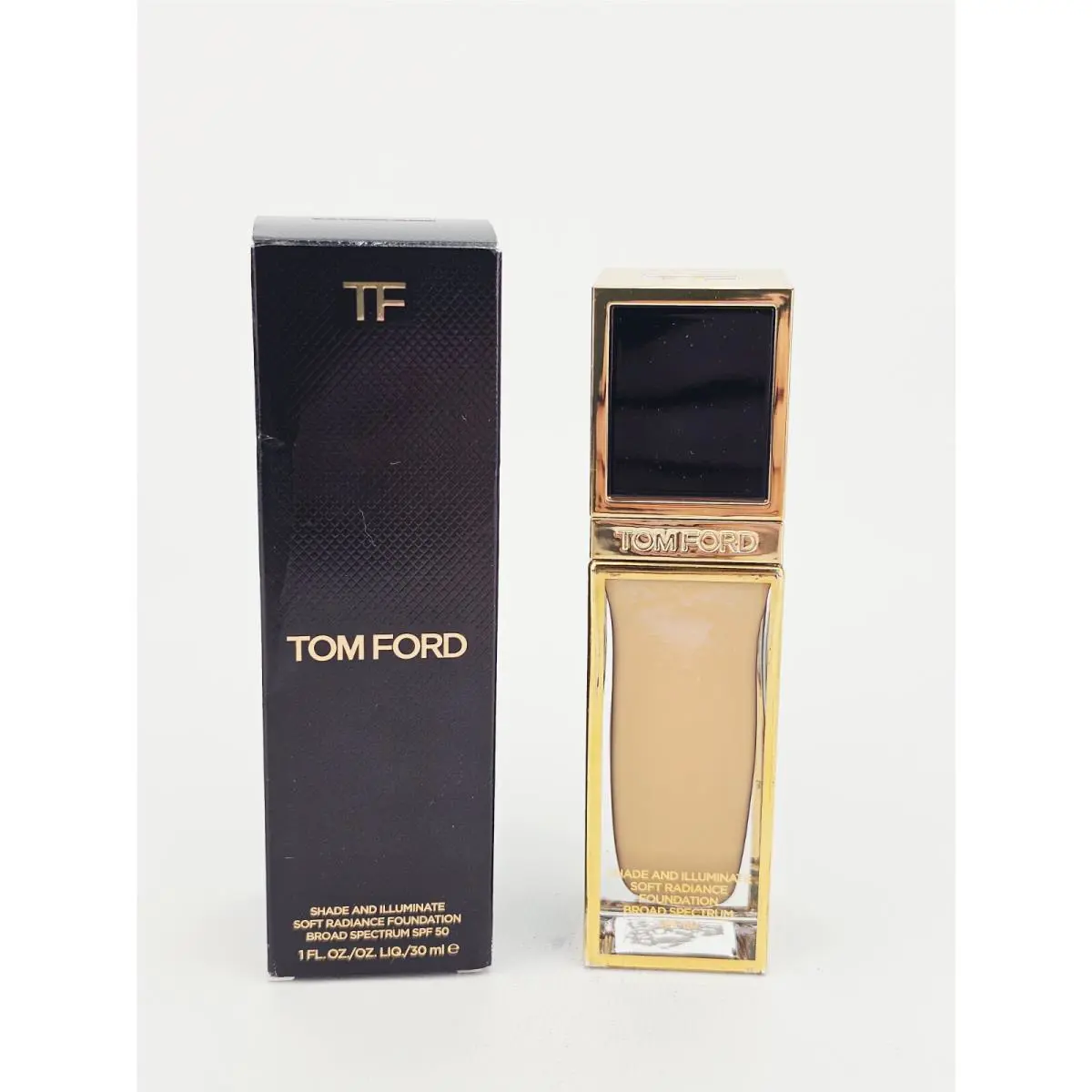 Tom Ford TF Shade Illuminate Spf 50 Soft Radiance Foundation 7.0 Tawny 1 oz