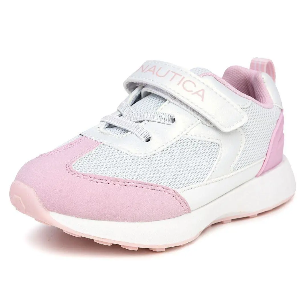 Nautica Kids` Strap with Bungee Sneakers Casual Athletic Shoes For Boys