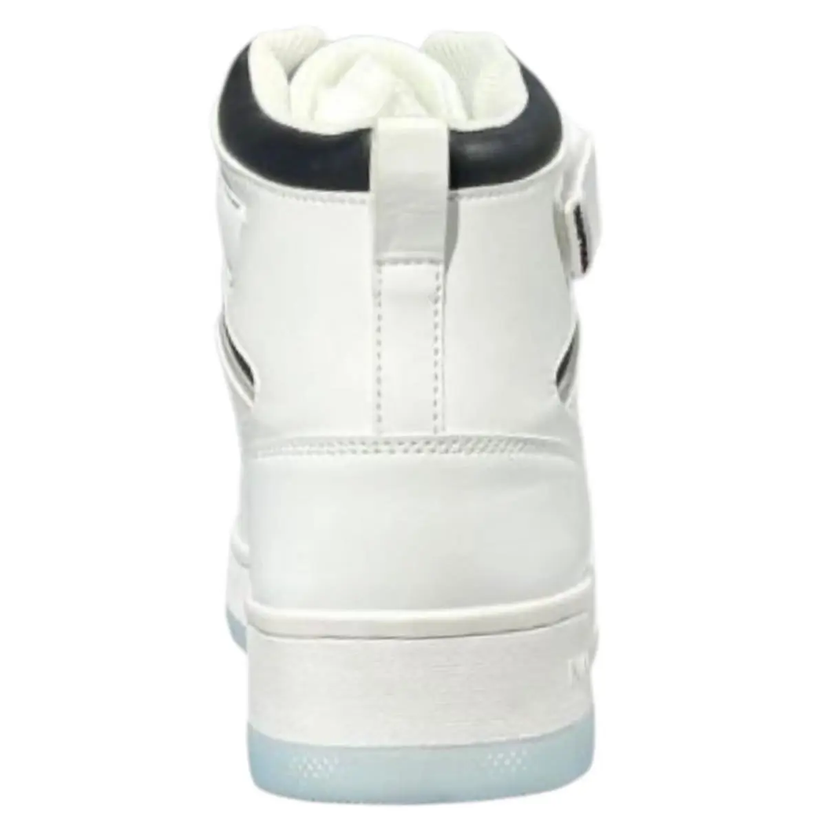 Nautica Men`s Oakford High Top Sneakers White Blue Size 10