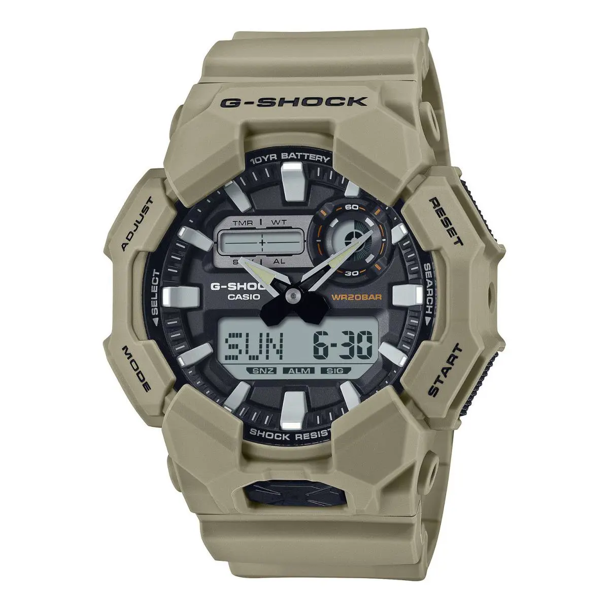 Casio Analog-digital GA-010 Series GA-010-5A - 