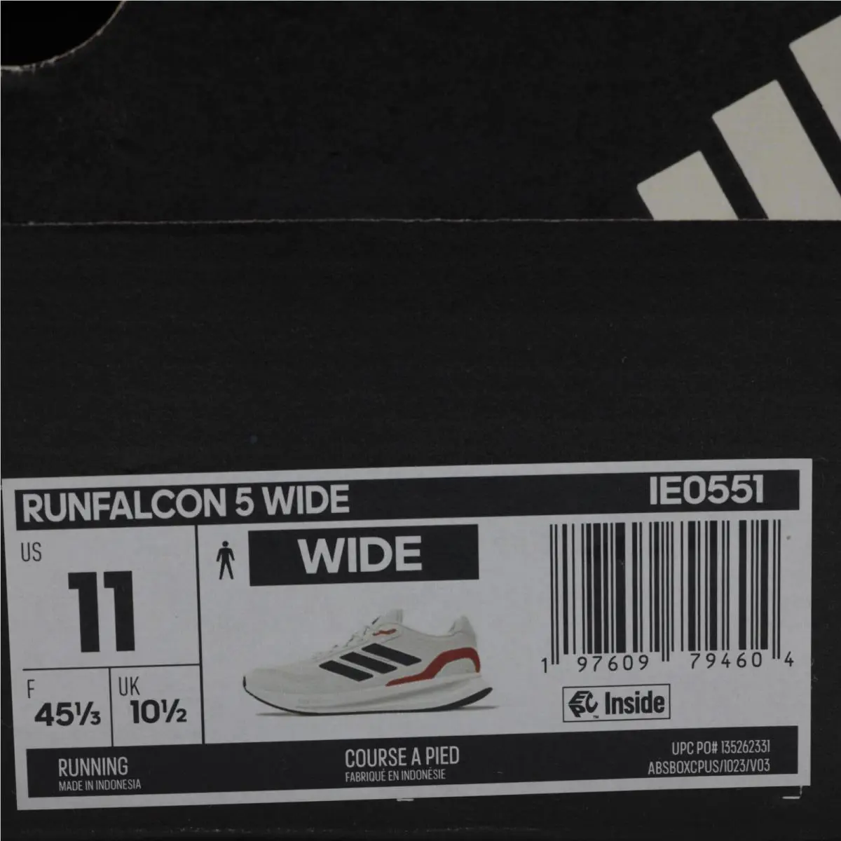 Adidas shoes - adidas Runfalcon - Runfalcon - IE0551 - White (UPC: 197609794710) 8