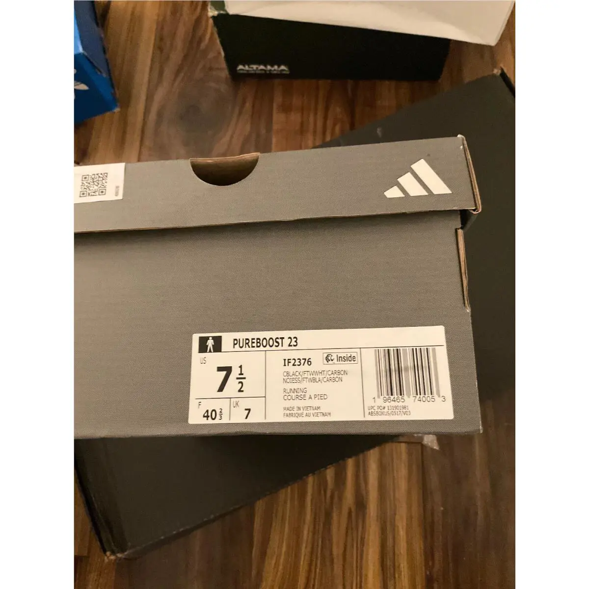 Adidas shoes - adidas PureBoost 23 - PureBoost - IF4839 - Black (UPC: 196465740053) 5