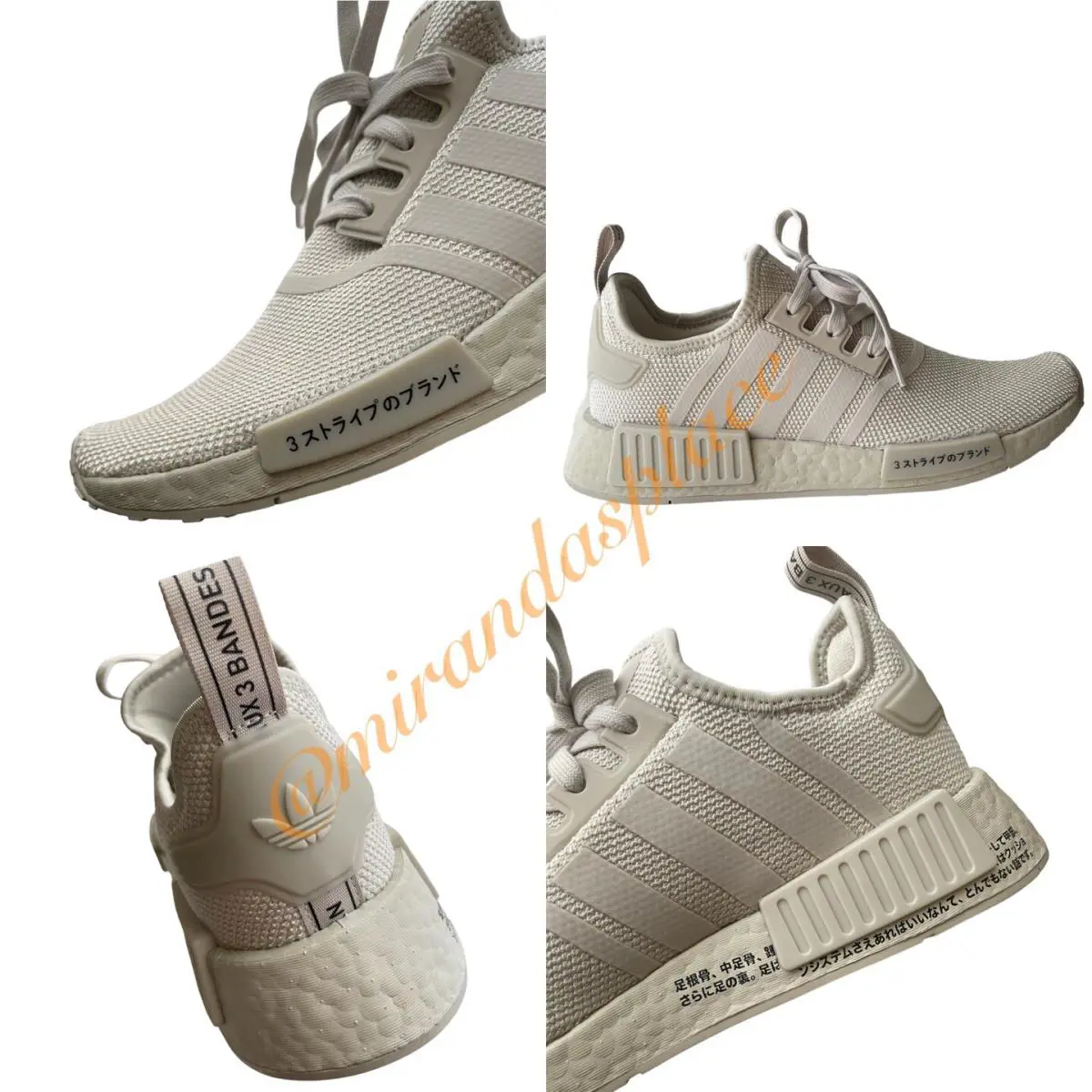 Adidas GW6545 Originals NMD_R1 W Clear Brown Beige Women Running Shoes Size 10