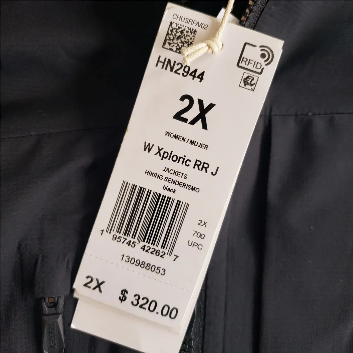 Adidas clothing - Adidas Terrex Xploric Rain.RDY - Terrex Xploric - HN2944 IB4265 - Black (UPC: 195745422641) 6