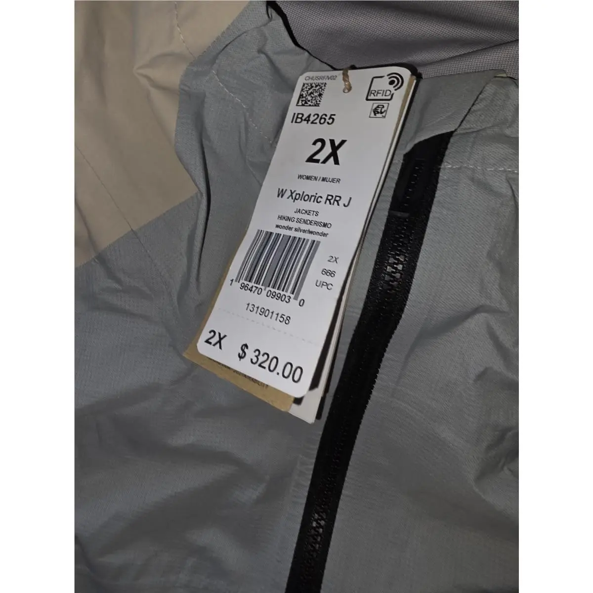 Adidas clothing - Adidas Terrex Xploric Rain.RDY - Terrex Xploric - HN2944 IB4265 - Black (UPC: 195745422641) 0