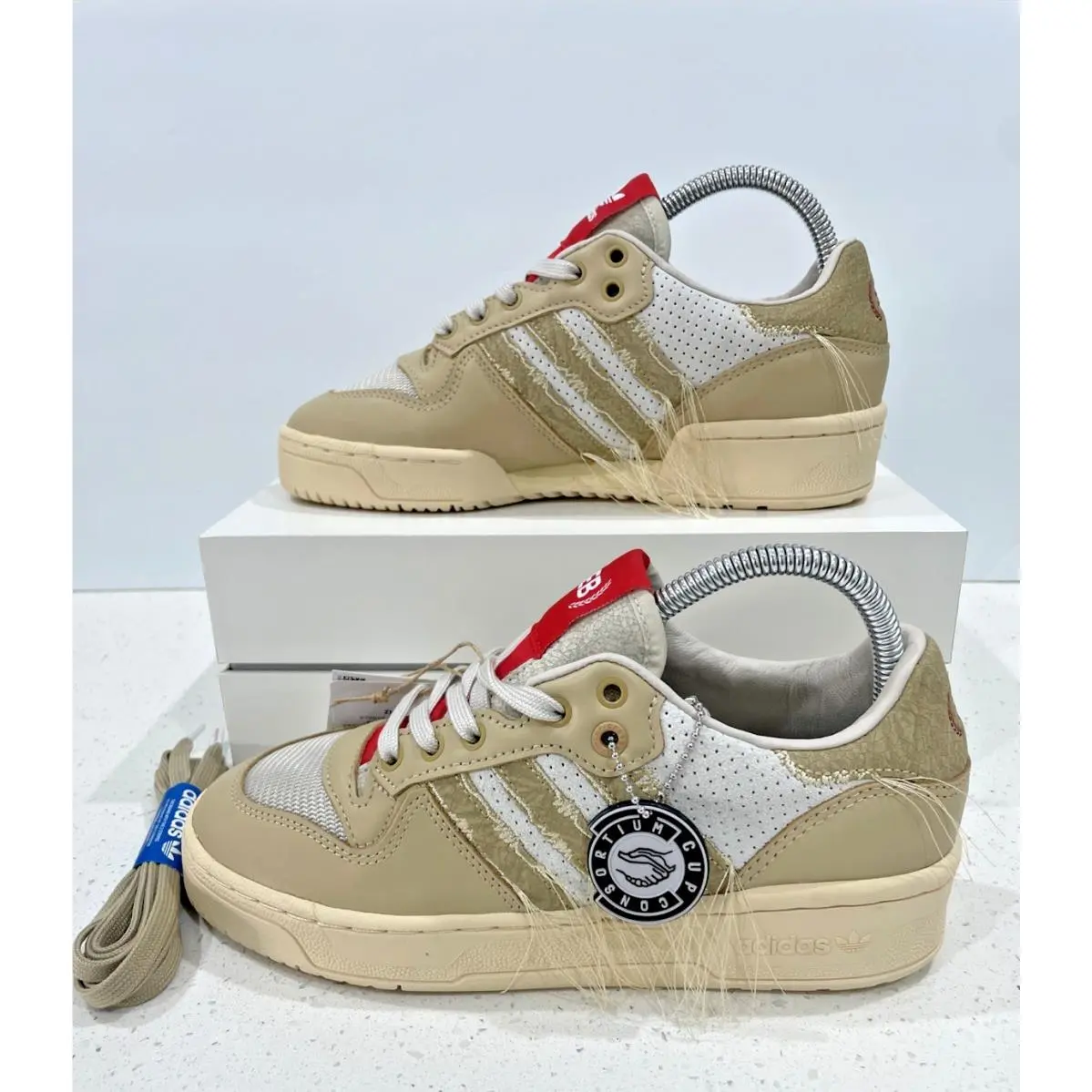Adidas shoes - Adidas Battle Royal - Battle Royal - ID8805 - Ivory (UPC: 196474682467) 14