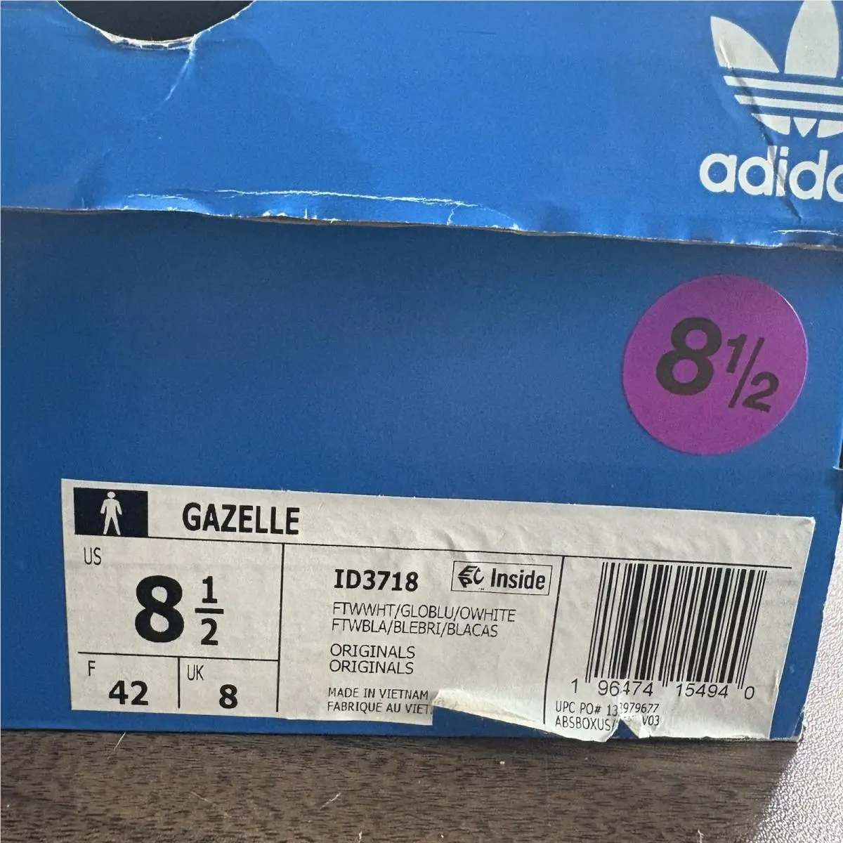 Adidas shoes - adidas Gazelle - Gazelle - ID3718 - Multicolor 6