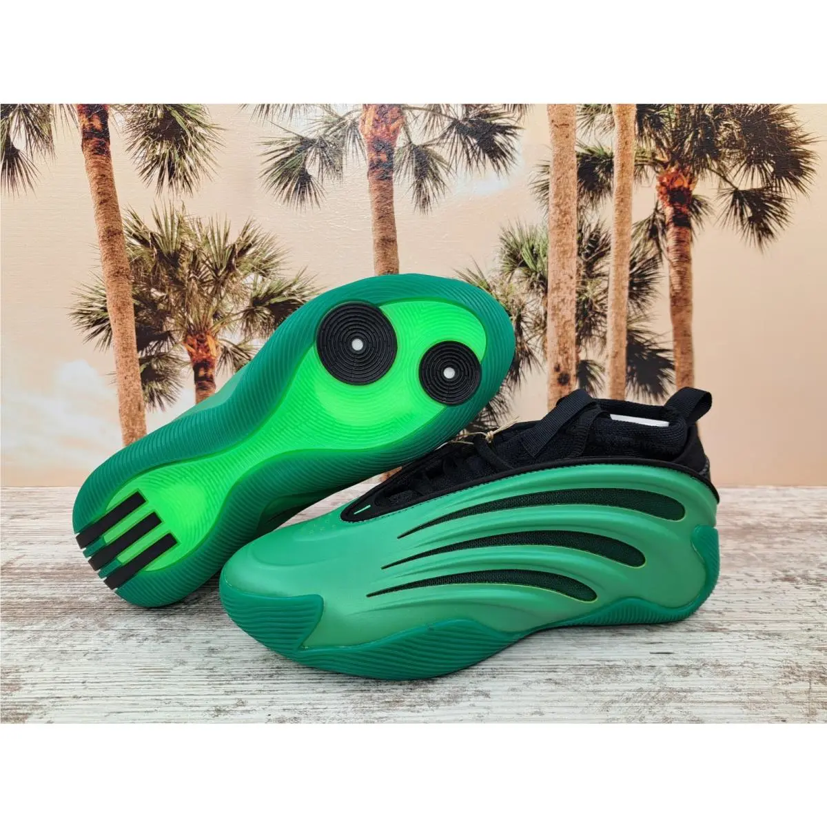 Adidas Harden 9 Metamorphosis Green Basketball Shoes Mens Boys Size 6