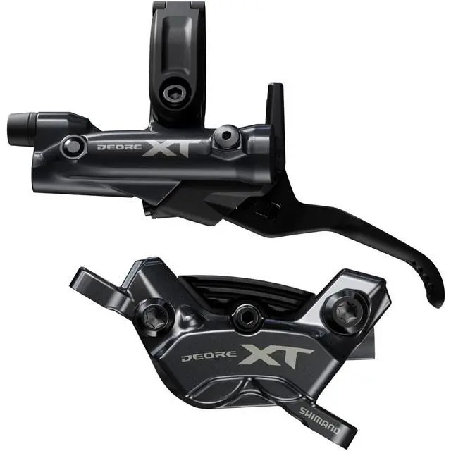 Shimano Deore XT BR-M8220 Disc Brake and BL-M8200 Lever - Left/front Post Mount