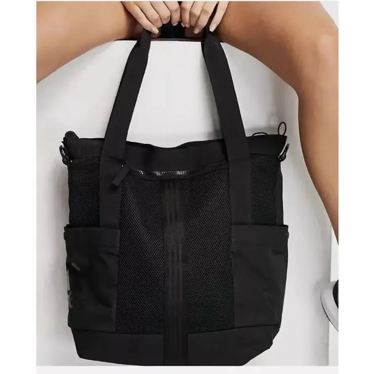 Adidas Women`s All Me Tote Black Gym Lifestyle Casual Bag