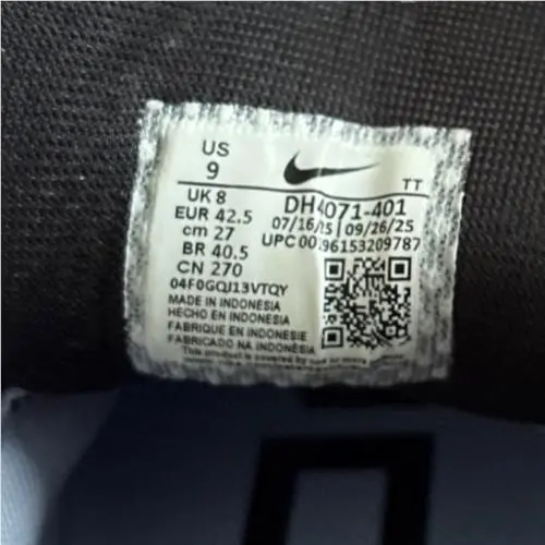 Nike shoes - Nike Air Zoom Pegasus 39 - DH4071-401 - Gray (UPC: 196153209862) 10