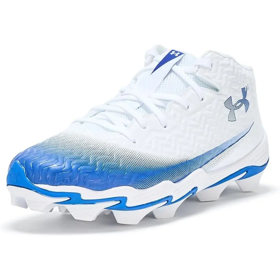 Men`s Shoes  Spotlight Hammer RM Football Cleats Blue by Under Armour