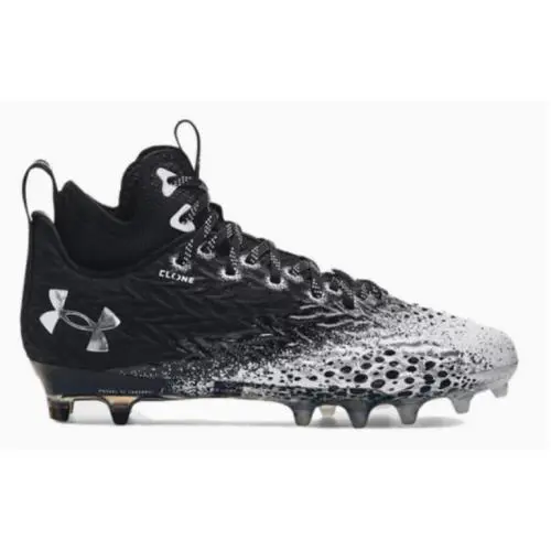 3026343-001 Womens Under Armour Spotlight MC `black Metallic Silver` - Black/Metallic Silver