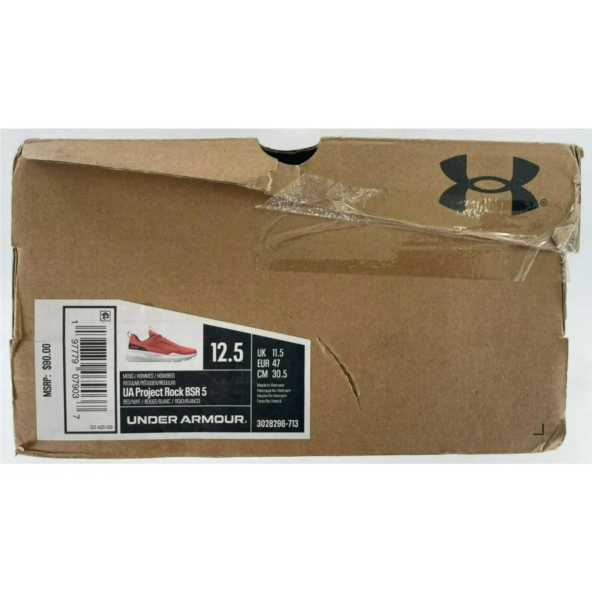 Under Armour shoes - Under Armour Project Rock BSR 5 - 3028296-713 - Red 8