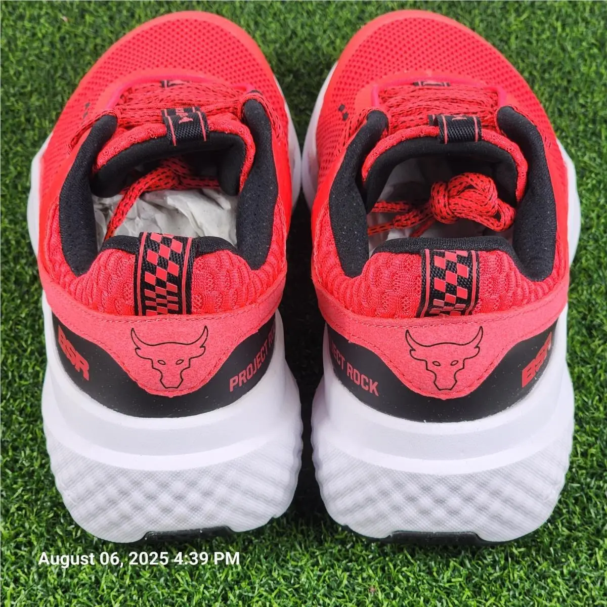 Under Armour shoes - Under Armour Project Rock BSR - 3028296-713 - Red, Manufacturer: Red/White/Black (UPC: 197779078757) 3