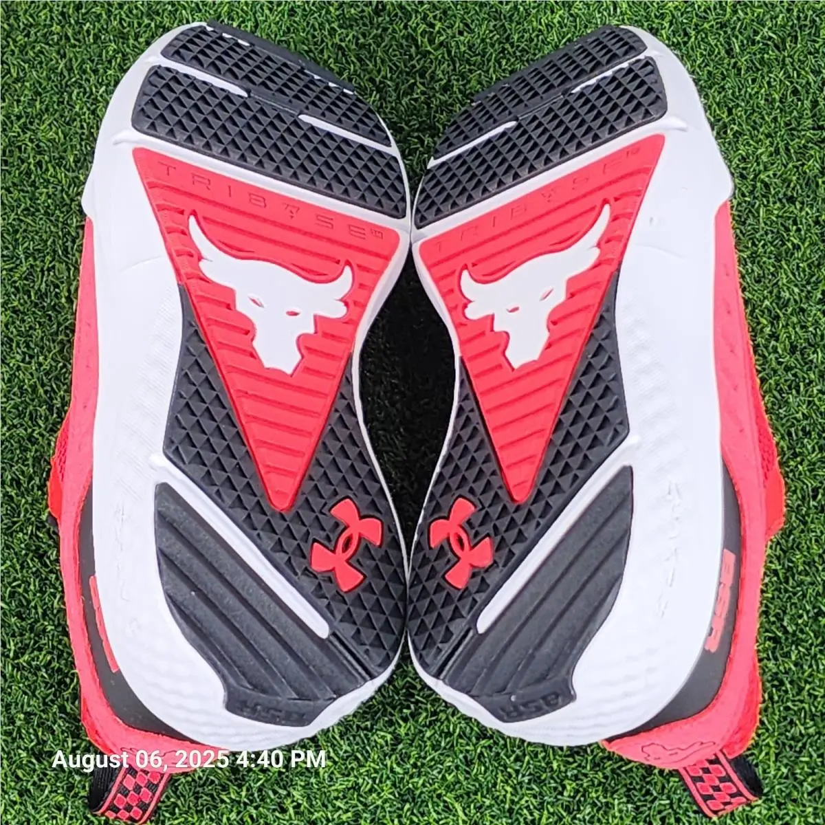 Under Armour shoes - Under Armour Project Rock BSR - 3028296-713 - Red, Manufacturer: Red/White/Black (UPC: 197779078757) 5