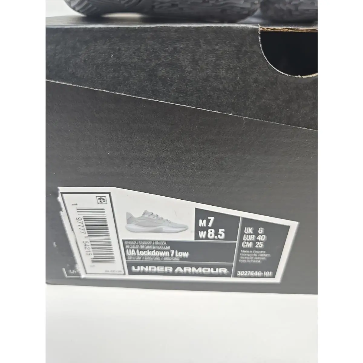 Under Armour shoes - Under Armour Lockdown 7 - Lockdown - 3027646-101 - Gray 1