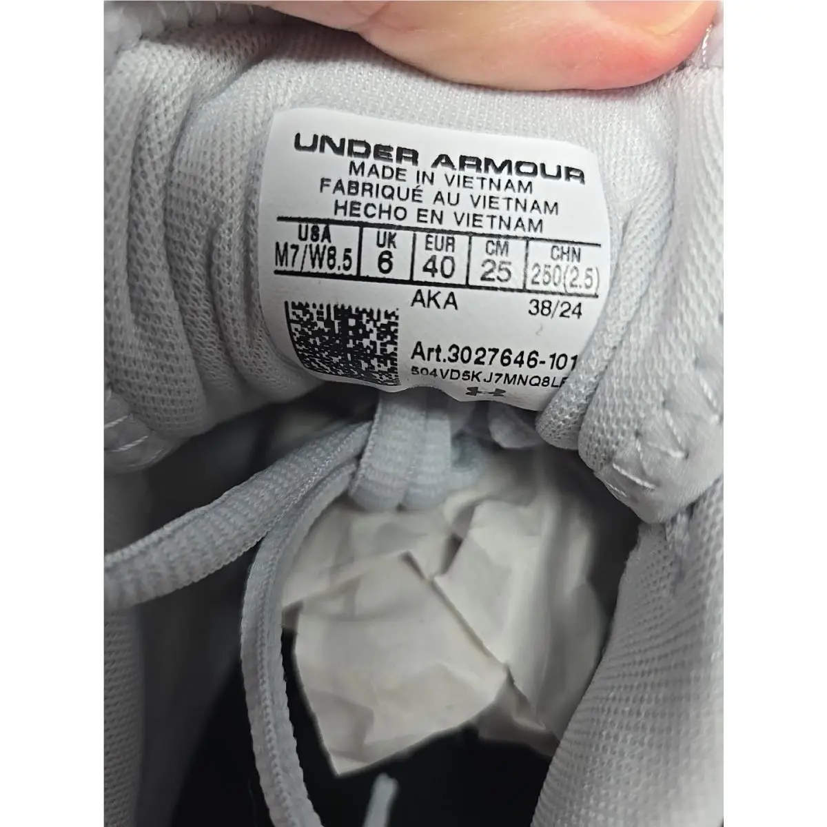 Under Armour shoes - Under Armour Lockdown 7 - Lockdown - 3027646-101 - Gray 5