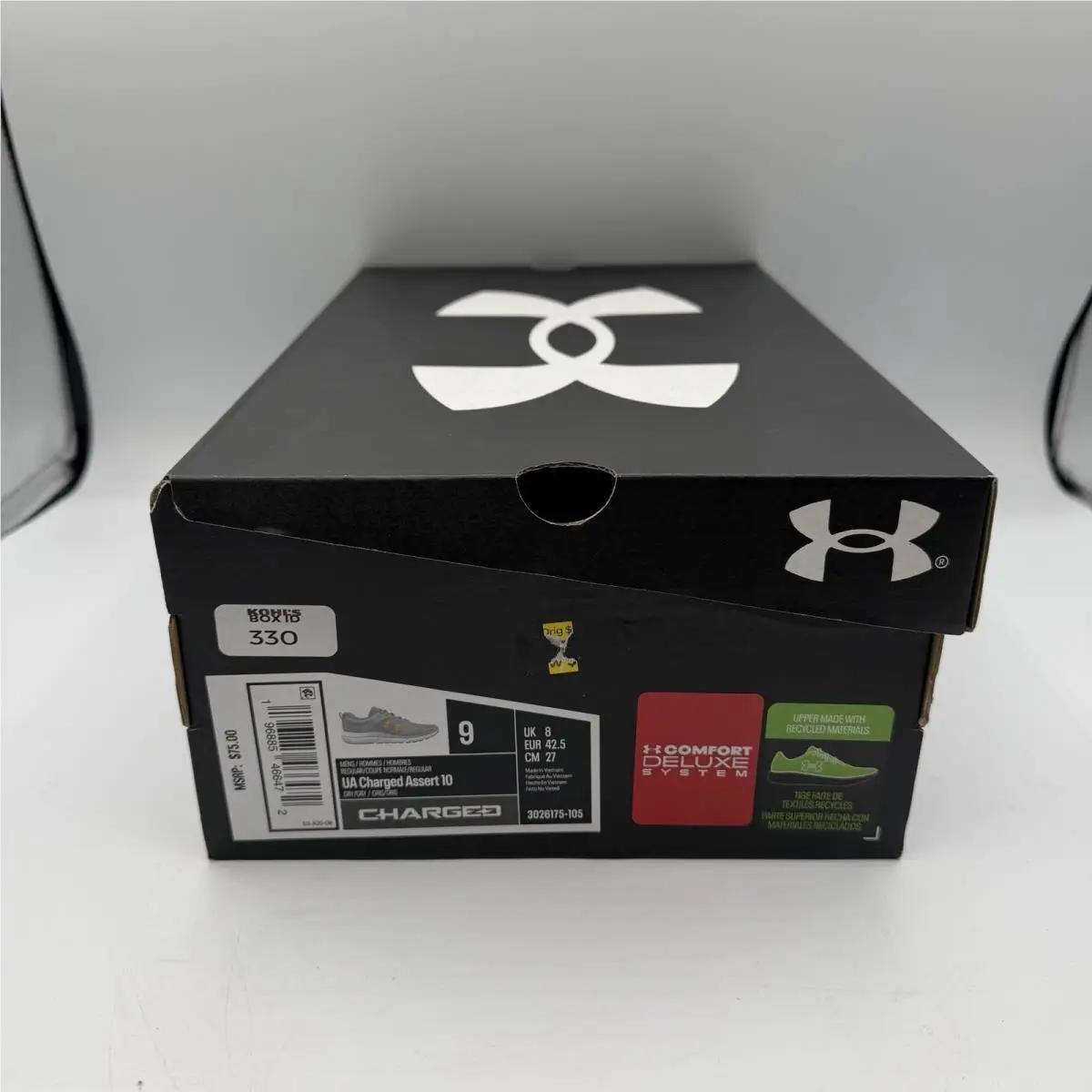 Under Armour shoes - Under Armour Charged Assert 10 - 3026175-105 - Gray 10