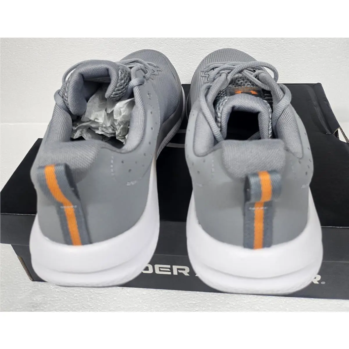 Under Armour shoes - Under Armour Charged Assert 10 - 3026175-105 - Gray 5