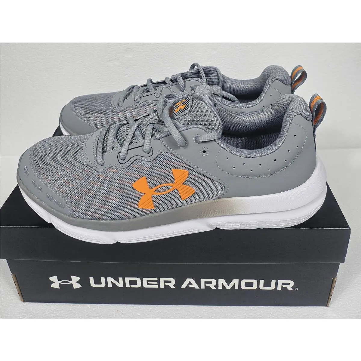 Under Armour shoes - Under Armour Charged Assert 10 - 3026175-105 - Gray 6