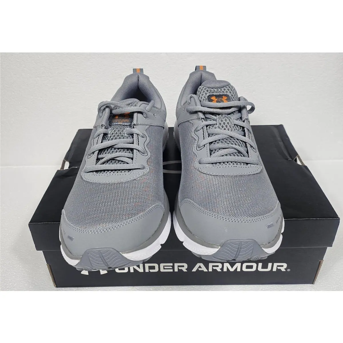 Under Armour shoes - Under Armour Charged Assert 10 - 3026175-105 - Gray 2