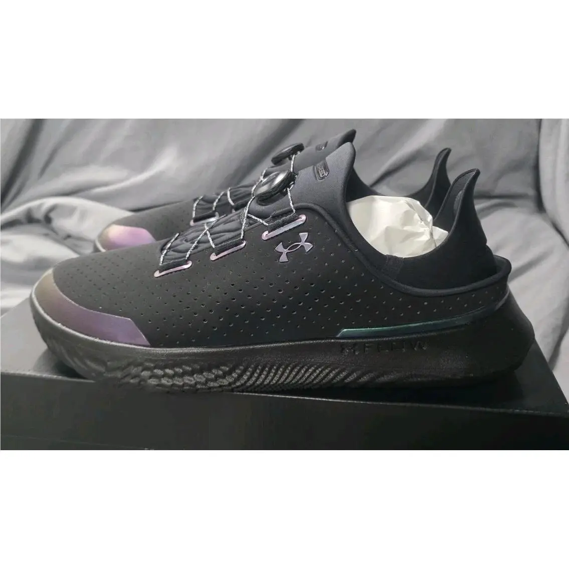 Under Armour shoes - Under Armour Flow - Flow - 3026197-003 - Black 1