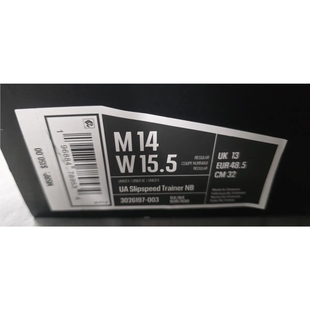 Under Armour shoes - Under Armour Flow - Flow - 3026197-003 - Black 5