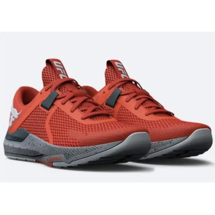 Under Armour Project Rock Bsr 2 Red Exclusive Ufc Limited Edtion Shoes Size 12
