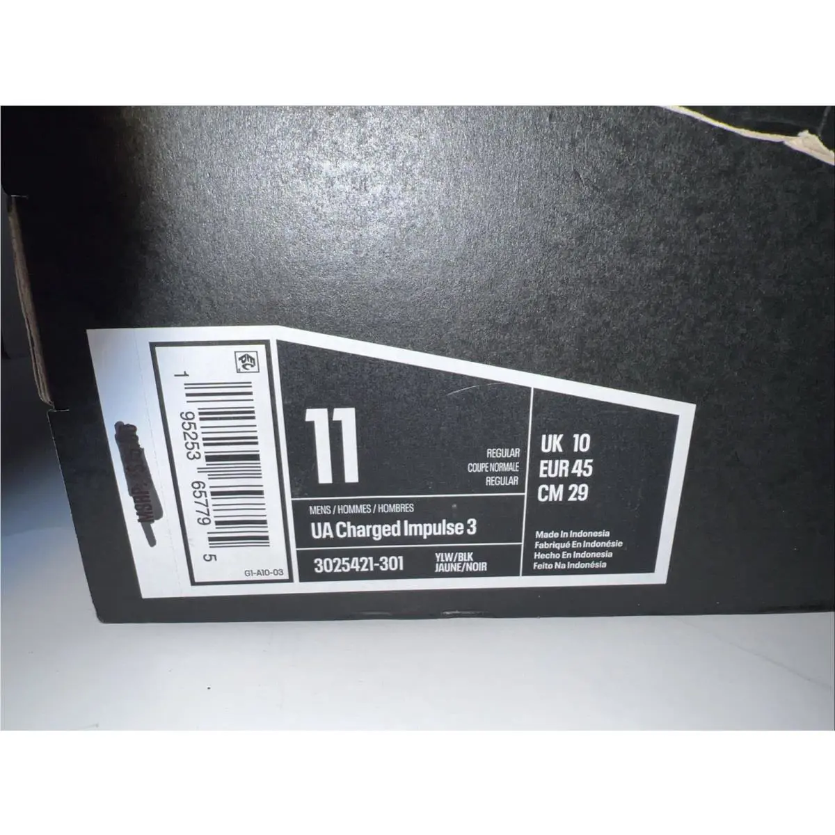 Under Armour shoes - Under Armour Charged Impulse 3 - 3025421-301 - Yellow (UPC: 195253657795) 7