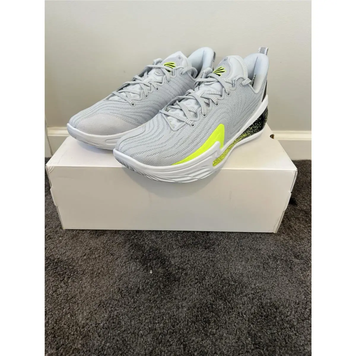 Under Armour shoes - Under Armour Curry 12 - Curry - 3027629-100 - Gray 3
