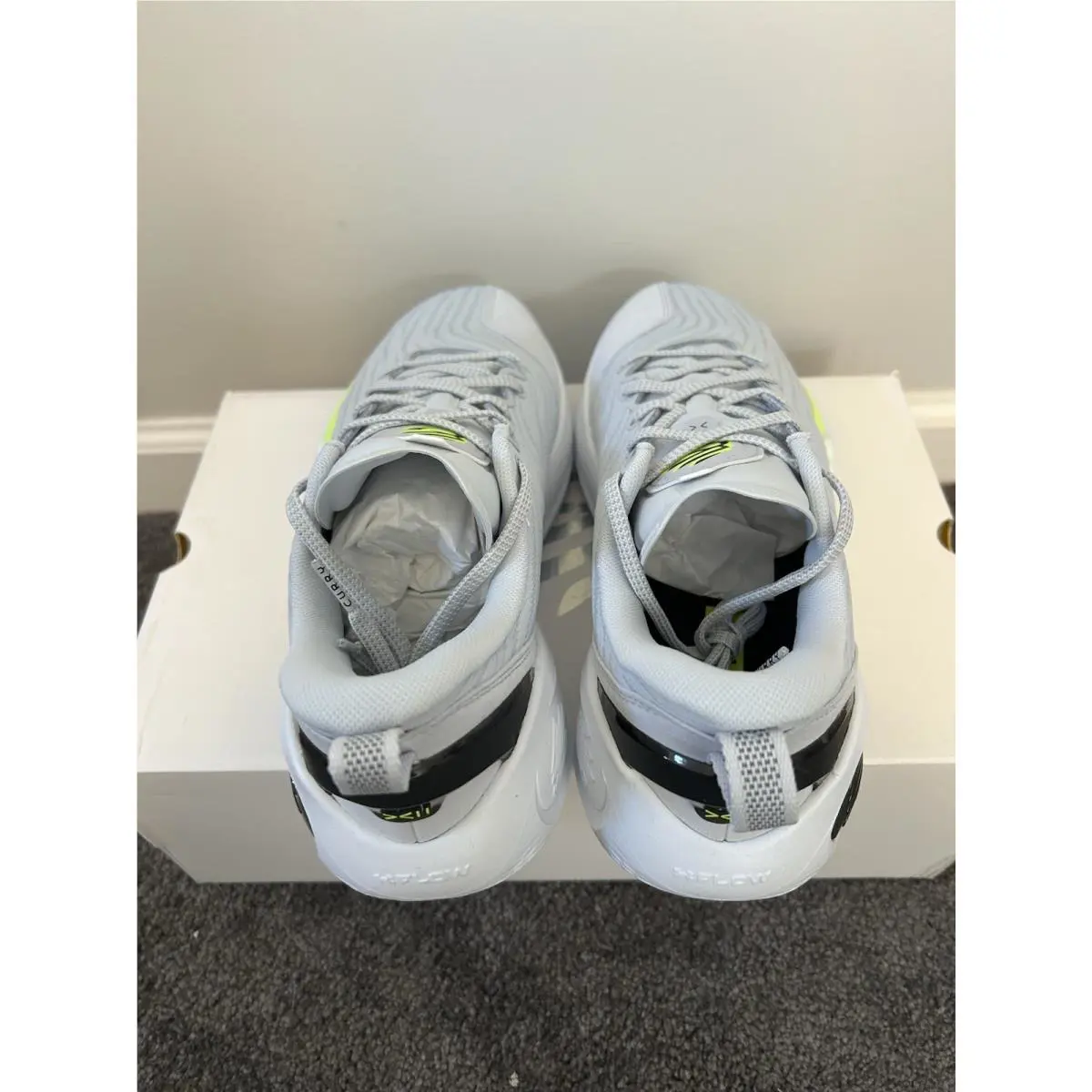Under Armour shoes - Under Armour Curry 12 - Curry - 3027629-100 - Gray 4
