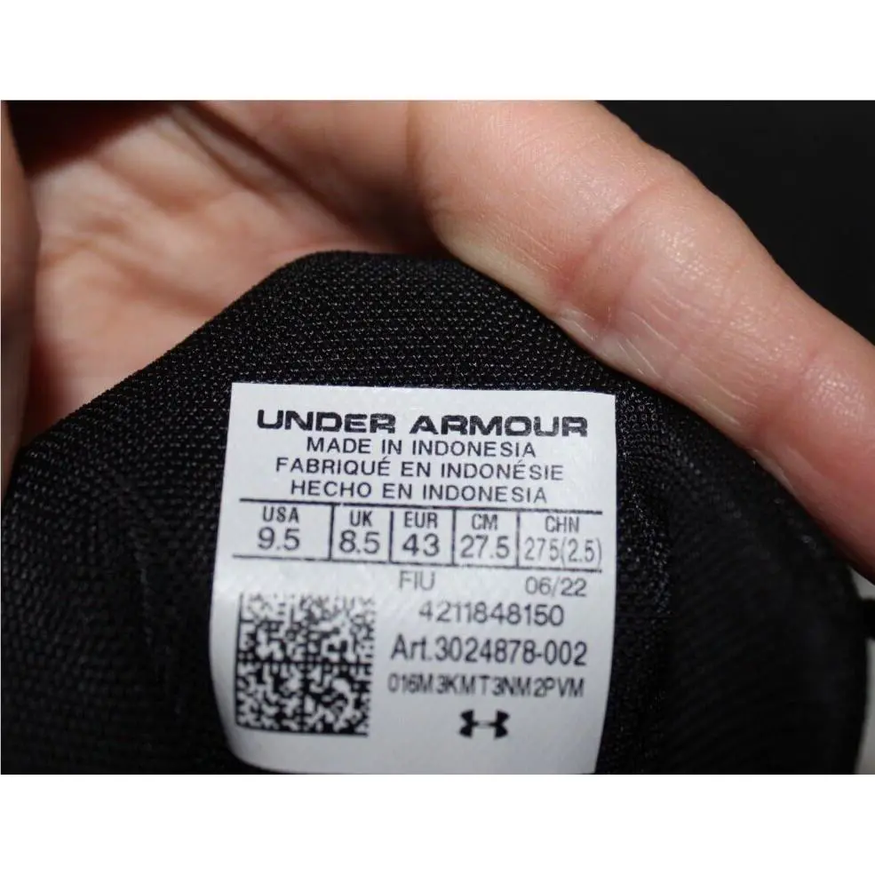Under Armour shoes - Deluxe Foam - Deluxe Foam - Black 8
