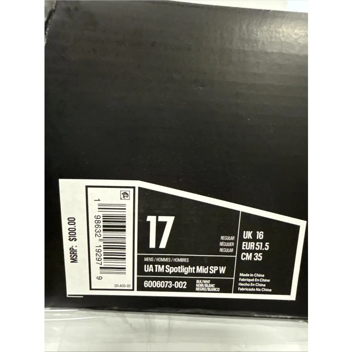 Under Armour shoes - Under Armour Spotlight - Spotlight - Black 4