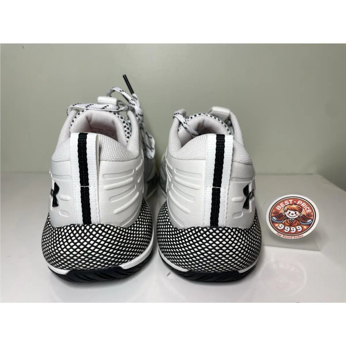 Under Armour shoes - Under armour HOVR - HOVR - 3023709-101 - White and Black 1