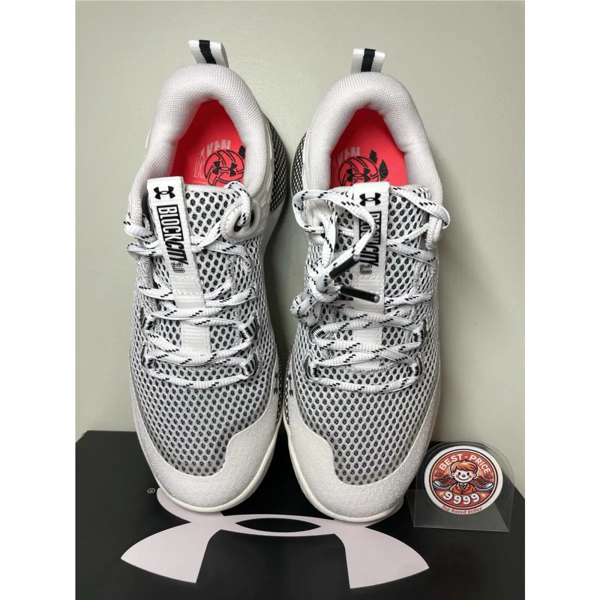 Under Armour shoes - Under armour HOVR - HOVR - 3023709-101 - White and Black 2