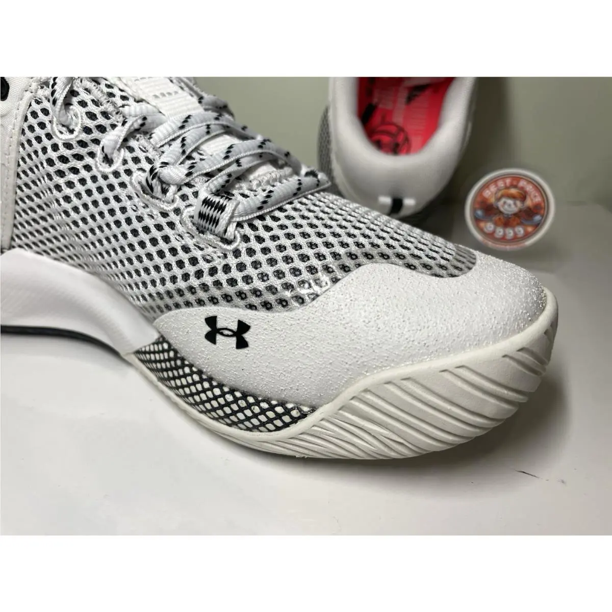 Under Armour shoes - Under armour HOVR - HOVR - 3023709-101 - White and Black 6