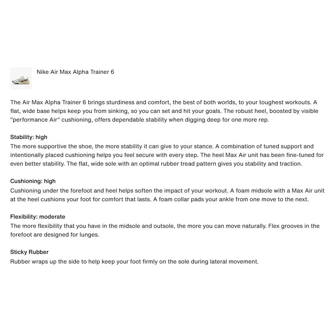 Nike shoes - Nike Air Max Alpha Trainer 6 - FQ1833 100 - Sail, Coconut Milk, Black, Team Gold 8