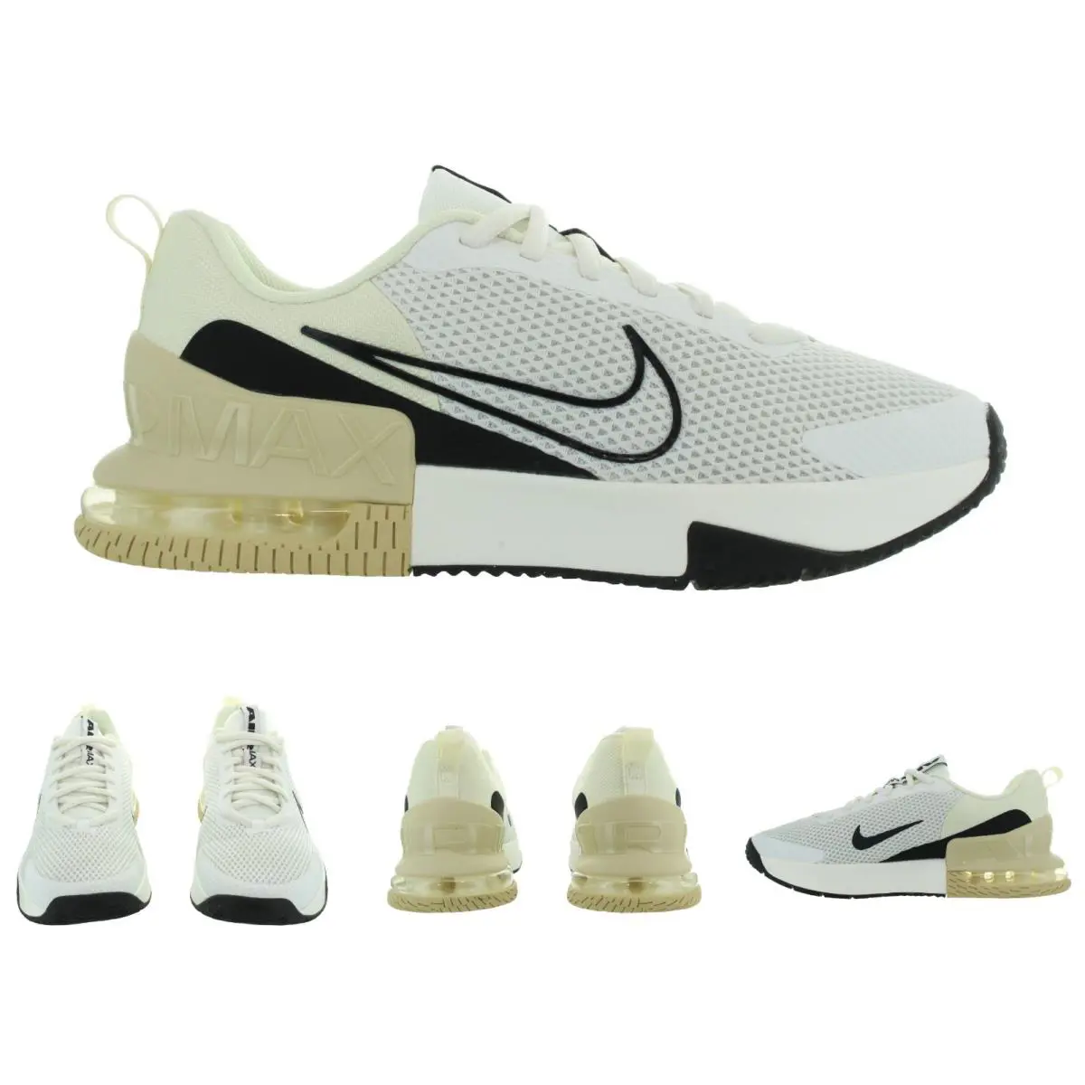 Nike shoes - Nike Air Max Alpha Trainer 6 - FQ1833 100 - Sail, Coconut Milk, Black, Team Gold 1