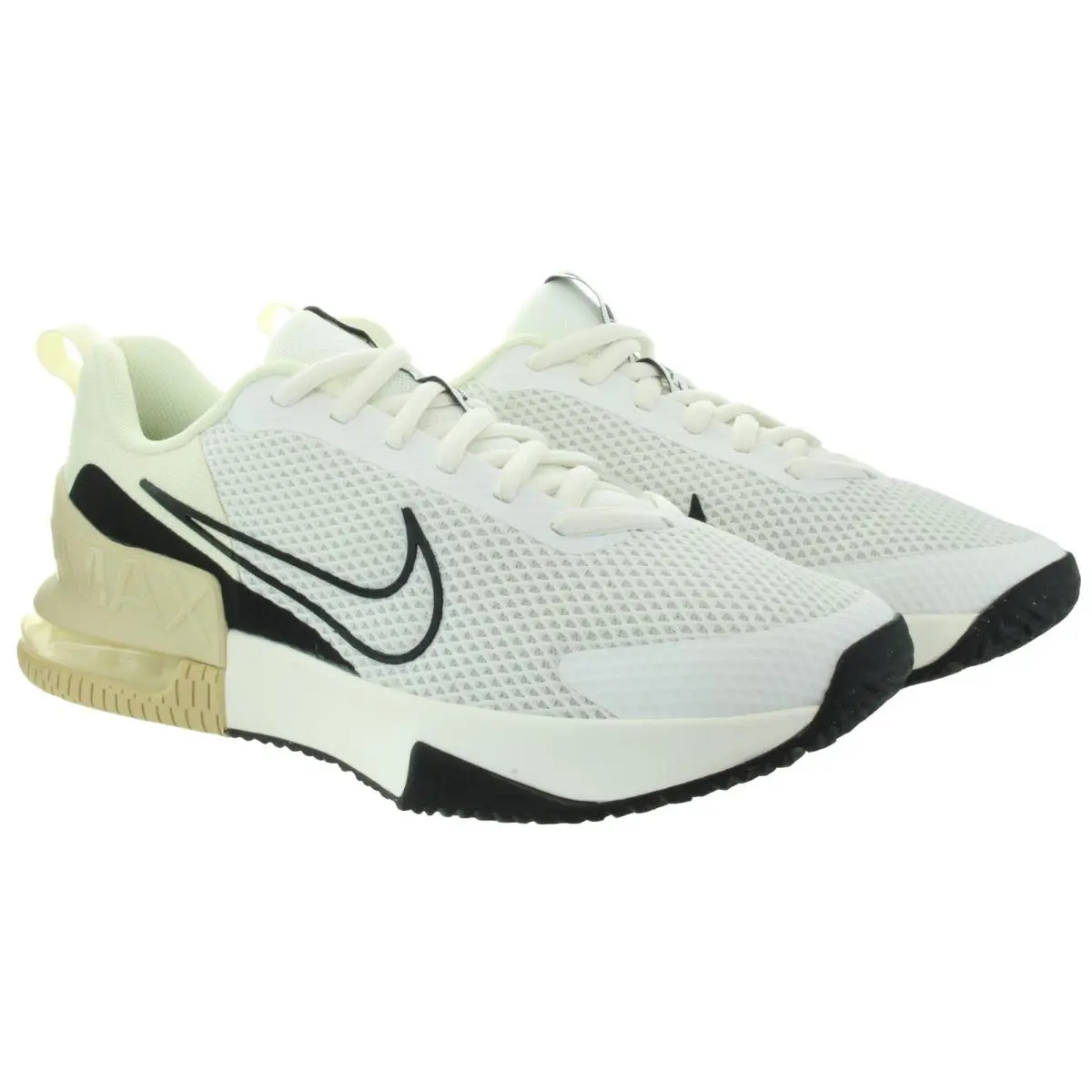 Nike shoes - Nike Air Max Alpha Trainer 6 - FQ1833 100 - Sail, Coconut Milk, Black, Team Gold 4