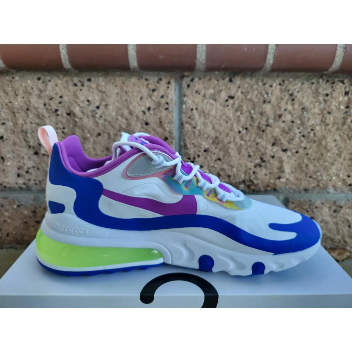 Nike shoes - Nike Air Max 270 React - CW0630-100 - White (UPC: 0193659412413) 0