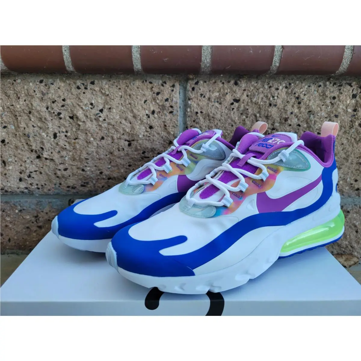 Nike shoes - Nike Air Max 270 React - CW0630-100 - White (UPC: 0193659412413) 1