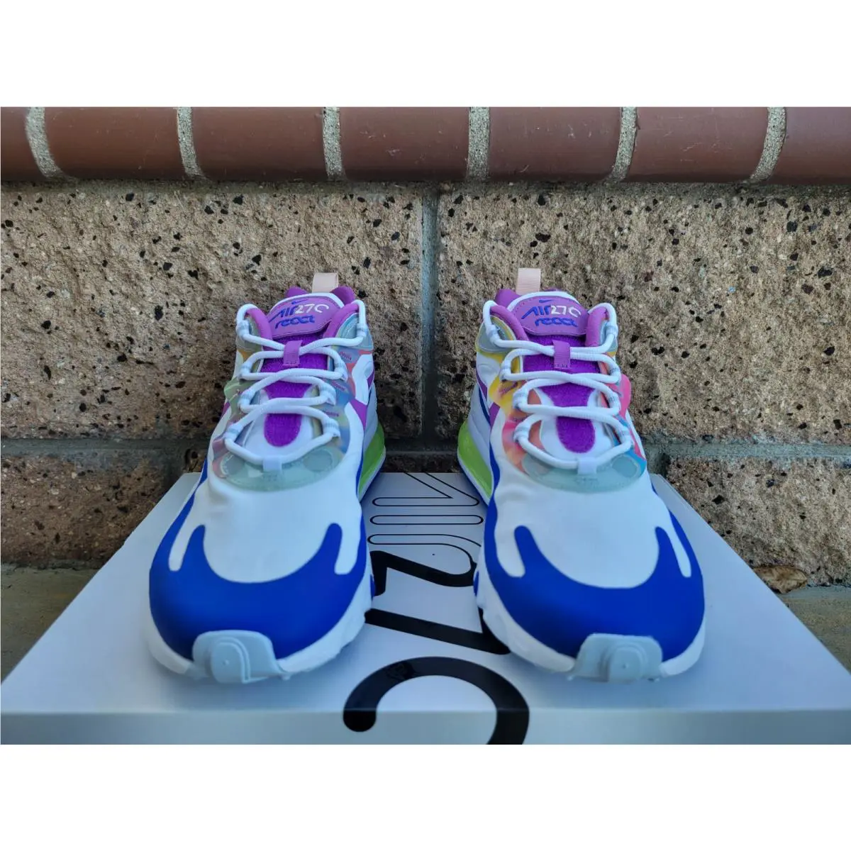 Nike shoes - Nike Air Max 270 React - CW0630-100 - White (UPC: 0193659412413) 2