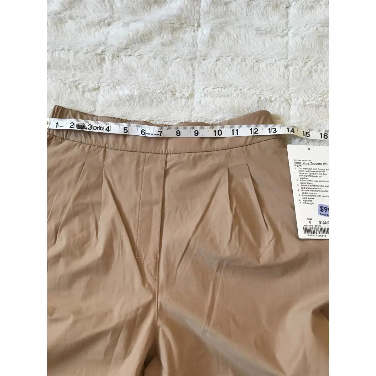 Lululemon clothing - BCHW 4