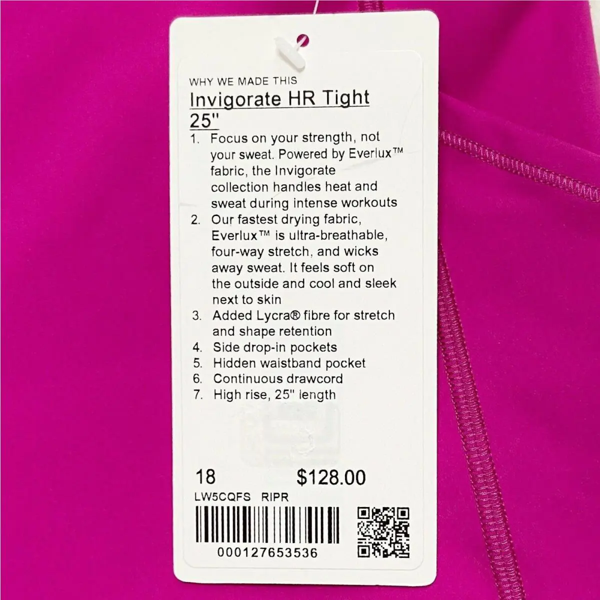 Lululemon clothing - Pink 8