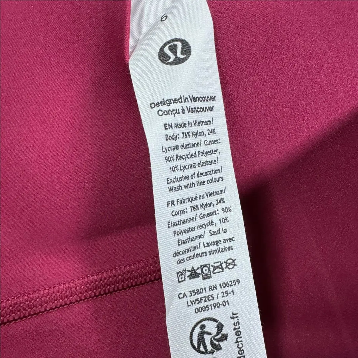 Lululemon clothing - Purple 4